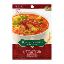 Pasta Curry Czerwona 50G Kanokwan De Care