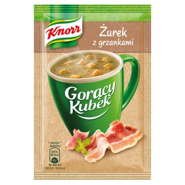 Zupa Gorący Kubek Knorr Żurek z Grzankami 17G