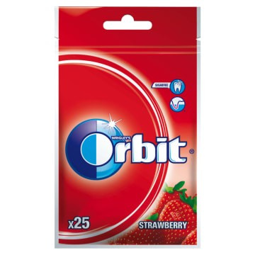 Guma Orbit Strawberry 25 Szt