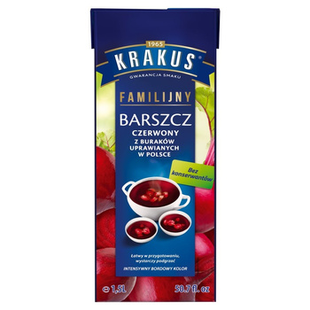 Krakus Barszcz czerwony familijny 1,5 l