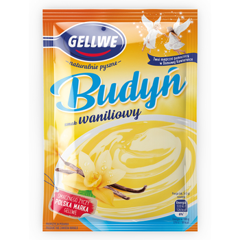 Gellwe - Budyń smak waniliowy 40g