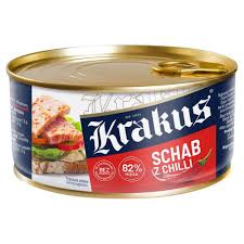 Konserwa Schab Z Chilli  300G Krakus