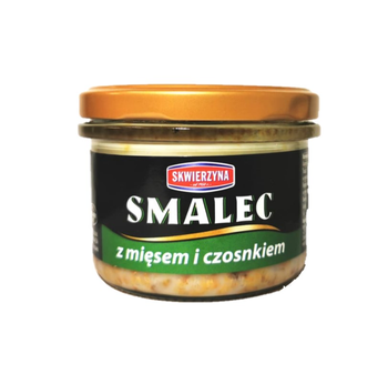 Smalec z mięsem i czosnkiem Skwierzyna 160g