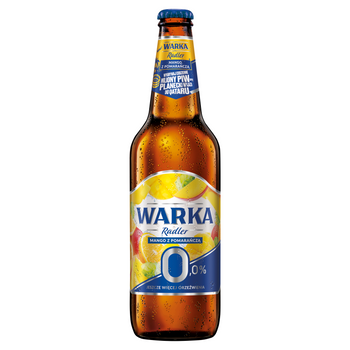 Piwo Warka Radler 0,0% Grejfrut z Pomarańczą 0,5L But zw