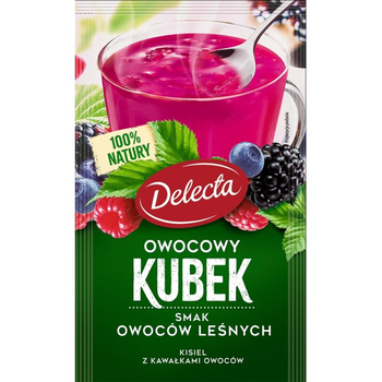 Kisiel Delecta Owocowy Kubek Owoce Leśne 30G