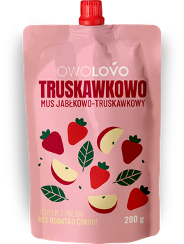 Mus Owolovo Truskawkowo 200G