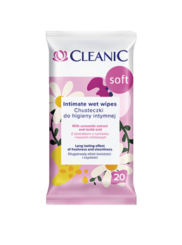 Chusteczki do higieny intymnej Cleanic Soft 20szt.