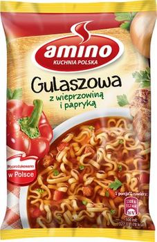 Zupa Błyskawiczna Amino Gulaszowa 59G