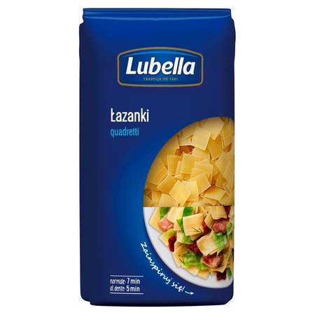 Makaron Lubella Łazanki 400G