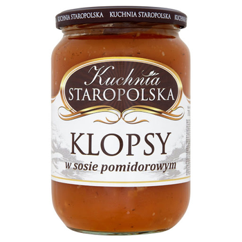 Klopsy w Sosie Pomidorowym Kuchnia Staropolska 700G