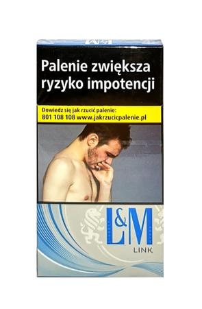 Papierosy L&M Link Jasne Niebieskie