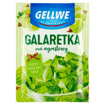 Gellwe Galaretka smak agrestowy 75 g