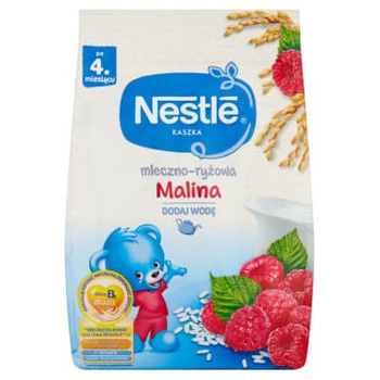 Kaszka Mleczno-Ryżowa Nestle Malina-po 4 mc 230G