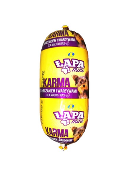 Karma dla psów Łapa drób/warzywa baton 450g