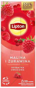 Herbata Lipton Malina/Żurawina 20TB