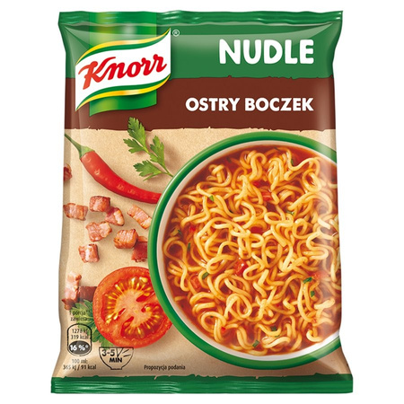 Zupa Błyskawiczna Knorr Ostry Boczek 63G