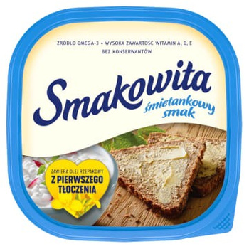 Margaryna Smakowita Śmietankowy Smak 450G