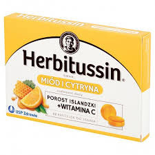 Herbitussin Miód Cytryna  12tab