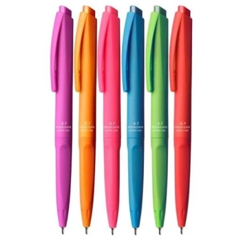 Długopis Mokuso 0,7mm wkład olejowy czarny, Tetis