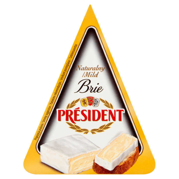 Ser Pleśniowy Brie President Naturalny 125G