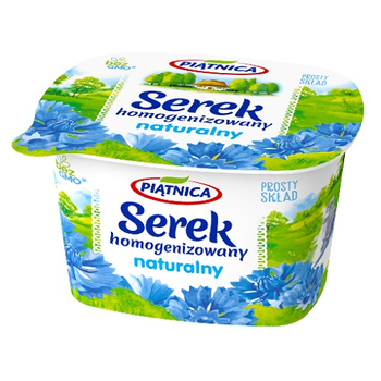 Serek Homogenizowany Piątnica Naturalny 150G