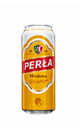 Piwo Perła Miodowa 0.5l pusz.