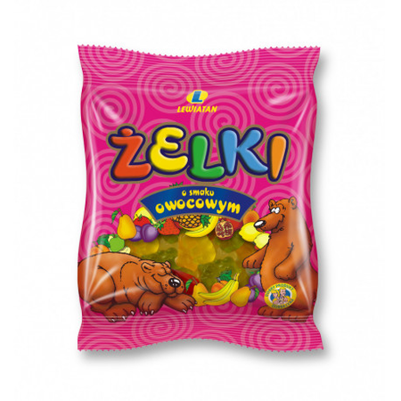 Żelki Miski Owocowe Lewiatan 80G