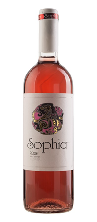Wino Sophia różowe, połsłodkie 0,75l