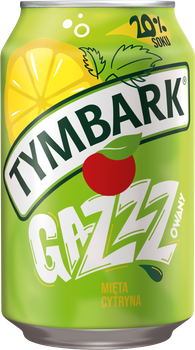 Tymbark Napój Gazz Cytryna Mięta  0,33l