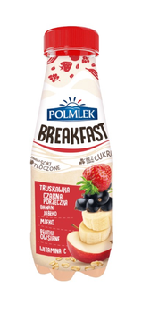 Napój mleczny Breakfast trus.-porz. 300ml Polmlek