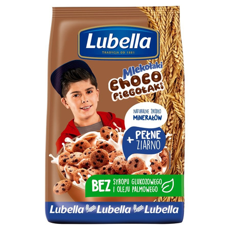 Płatki Mlekołaki Choco Piegołaki Lubella  250G