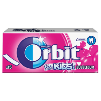 Guma Orbit Bubblegum 39G 15szt