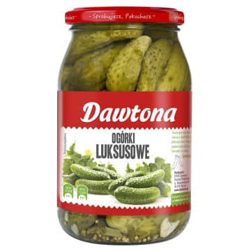 Ogórki Konserwowe Dawtona Luksusowe 900G