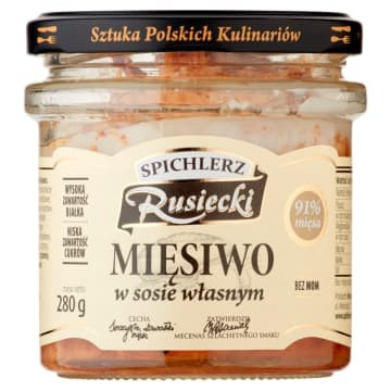 Mięsiwo w Sosie Własnym Rusiecki 300G