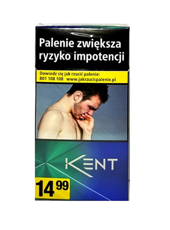 Papierosy Kent Cienkie, Zielone