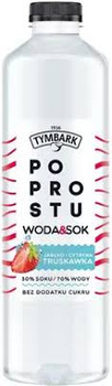 Po Prostu Woda&Sok Jabłko Cytryna Truskawka 1,25L Tymbark