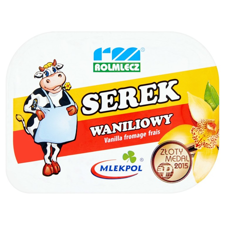 Serek homogenizowany Rolmlecz waniliowy 150G