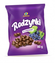 Rodzynki w Czekoladzie Lewiatan 80G