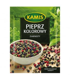 Kamis Pieprz Kolorowy Ziarnisty 12G