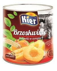 Brzoskwinie Połówki 820G Kier