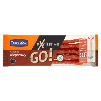 Kabanos Exclusive Go! Tarczyński Wieprzowy 50G