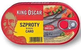 Szprot W Oleju Caro 160g King Oscar