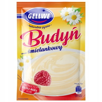 Budyń Gellwe Śmietankowy 40G