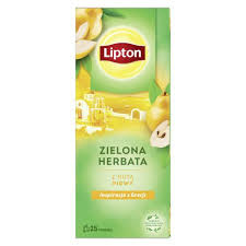 Herbata Lipton Zielona Z Nutą Pigwy 20TB