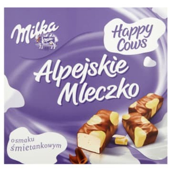 Bombonierka Alpejskie Mleczko Happy Cows 330G