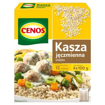 Kasza Jęczmienna Wiejska Cenos 4x100G