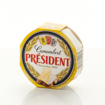 Ser Pleśniowy Camembert President Naturalny 120G