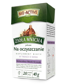 Zioła Mnicha na oczyszczenie 40g.