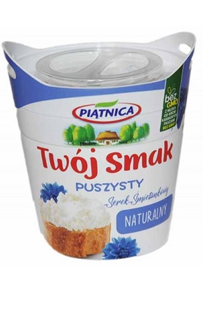 Serek Twój Smak Puszysty Piątnica Naturalny 150G