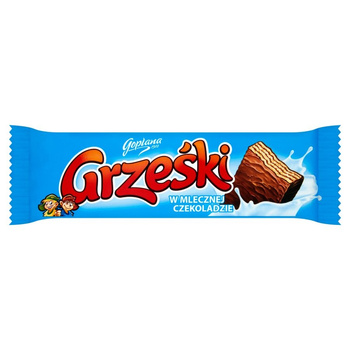 Wafel Grześki w Czekoladzie Mlecznej 36G